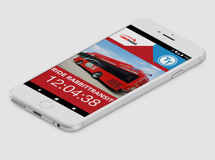 transit app on phone
