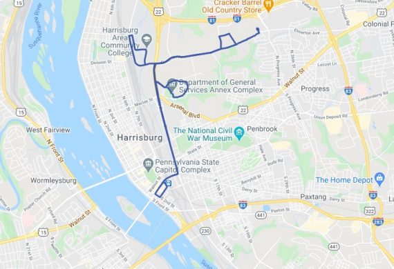 Route 9 Map